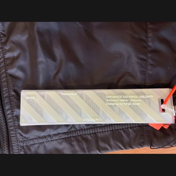 Off White C/O Virgil Abloh Industrial Track Jacket - Picture 2 of 5